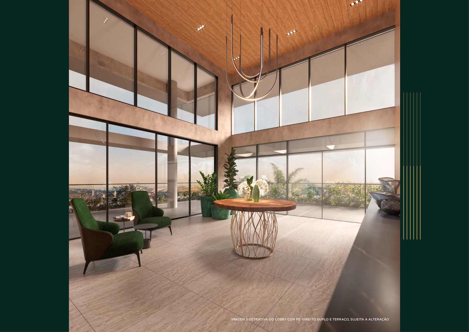 Lobby e terraço